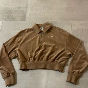 Nike quarter zip pull over size xs